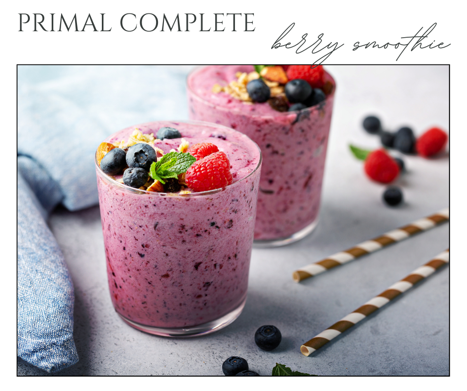 Nourishing Berry Protein Smoothie