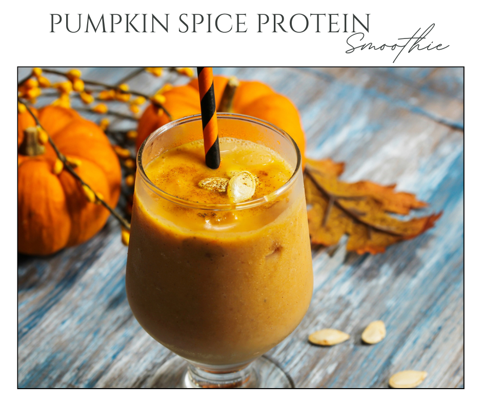 Pumpkin Spice Protein Smoothie
